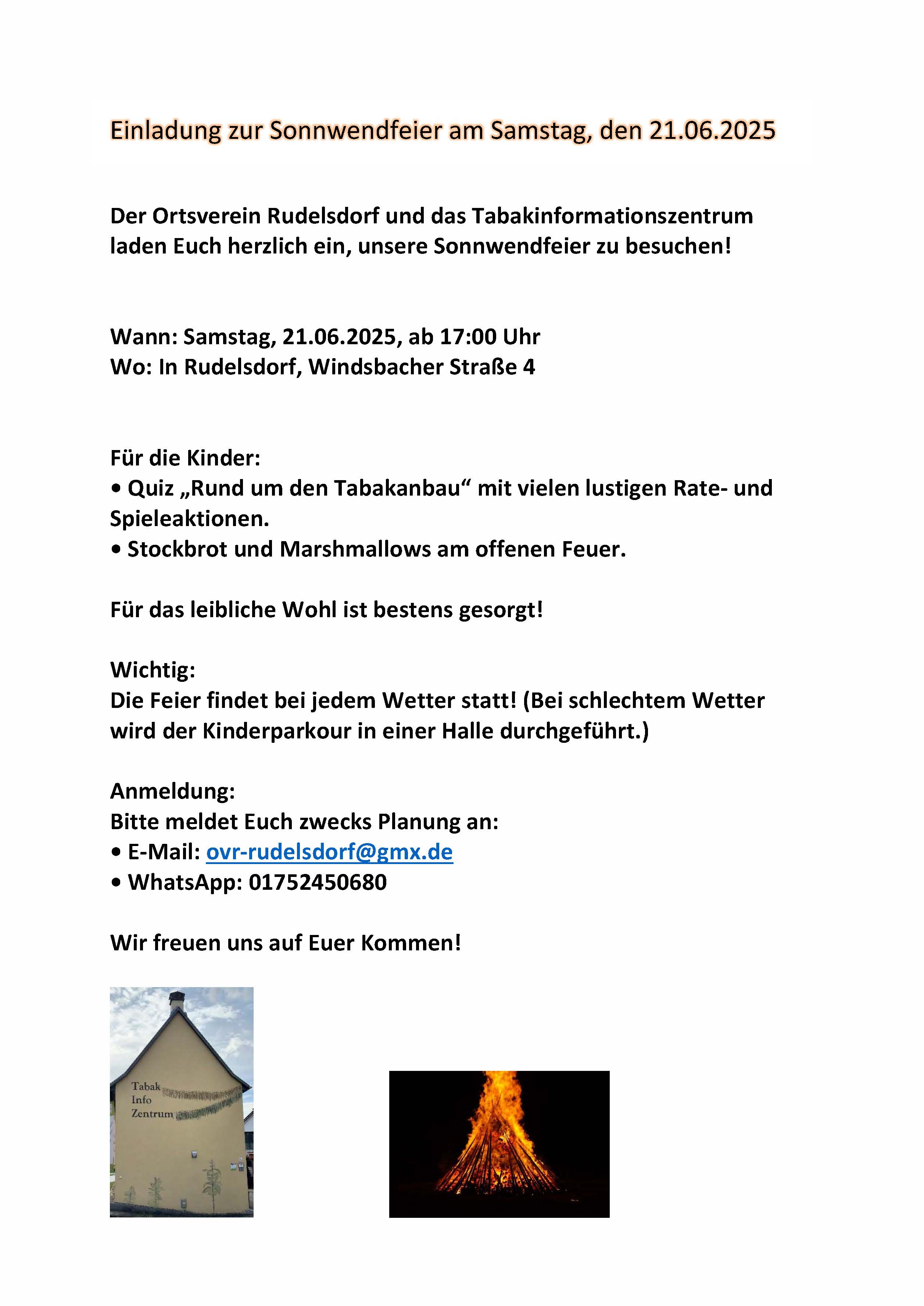 Sonnwendfeuer 2025